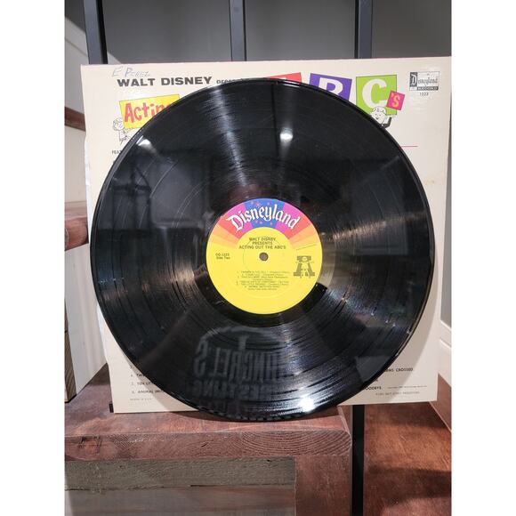 Walt Disney Presents Acting Out The ABC's Disneyland Records 1964 #1223 LP - Picture 5 of 5